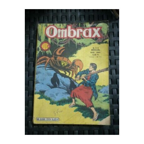Ombrax mensuel n223 Martin Mystère 13 Editions lug Août 1984