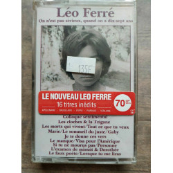 Léo Ferré- On n'est pas sérieux quand On a dix-sept ans Cassette...