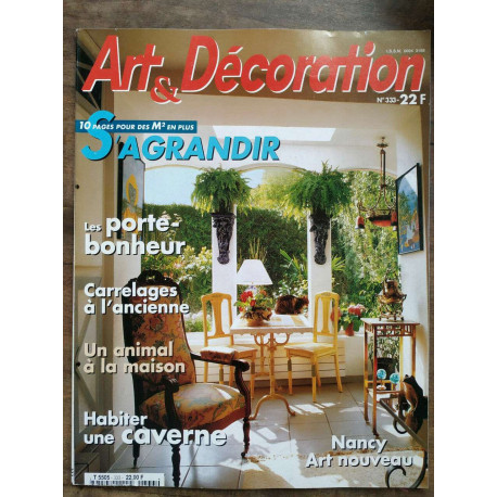 Art et Décoration n333 Avril 1995