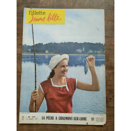 Fillette jeune fille n695 12 Novembre 1959