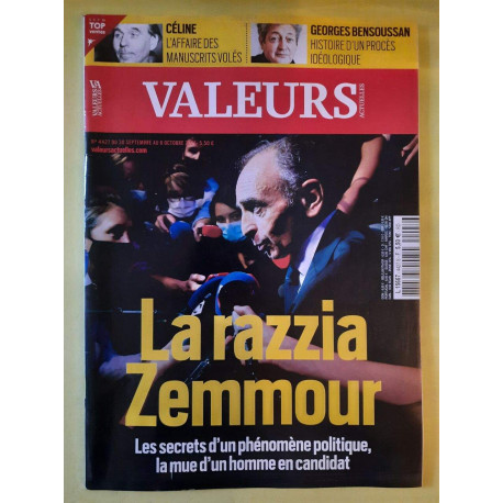 Valeurs Actuelles Nº4427 / Septembre-Octobre 2021
