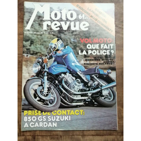 Moto Revue Nº 2385 26 octobre 1978