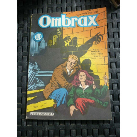 Ombrax mensuel n222 Martin Mystère 12 Editions lug Juillet 1984