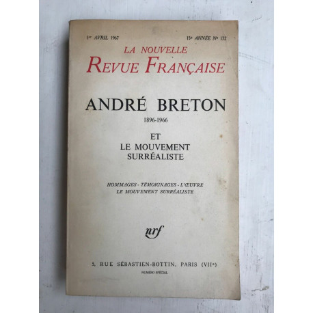 La Nouvelle Revue française 1896 1966 nrf 1967