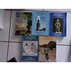 lot 5 revues HISTORIENS et GEOGRAPHES 368 372 373 374 375 1999 à 2001