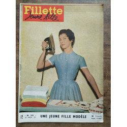 Fillette jeune fille n592 21 Novembre 1957