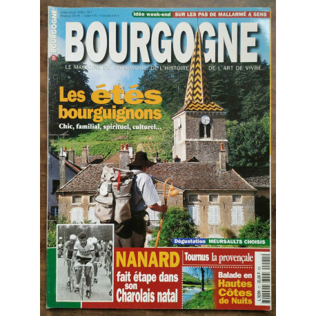 Bourgogne Magazine n21 juillet août 1998 Les étés bourguignons