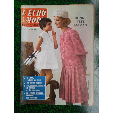 l'écho de la Mode Nº 21 Mai 1963