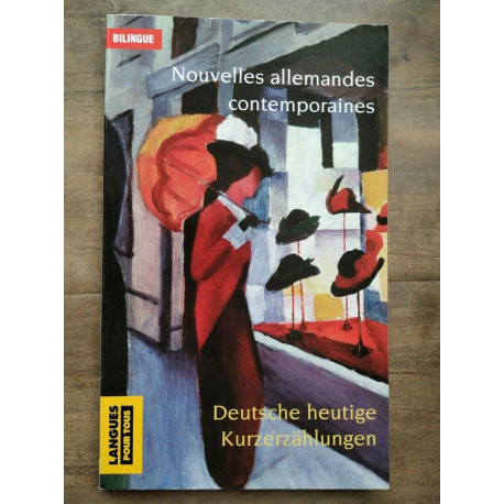Nouvelles Allemandes Contemporaines Bilingue Allemand pocket