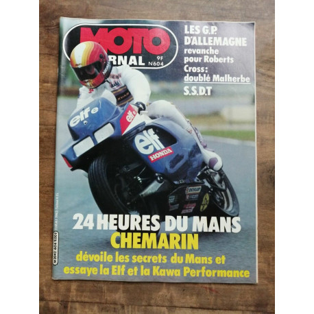 Moto Journal n 604 11 Mai 1983