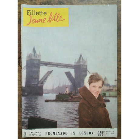 Fillette jeune fille n708 11 Février 1960