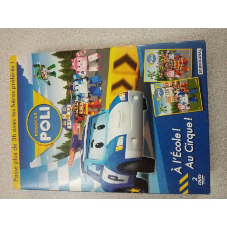 DVD Série Robocar Poli - A l'école et Au cirque - 2 DVD