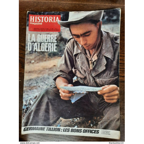 Historia Magazine - La Guerre D'Algérie / nº 230 -1972