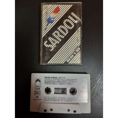 K7 Audio : Michel Sardou - Bercy 89