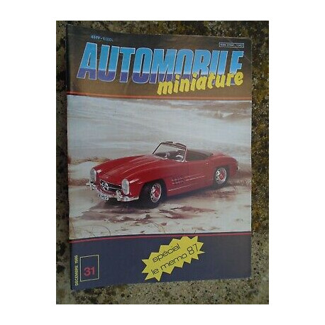 Automobile Miniature n 31 Décembre 1986