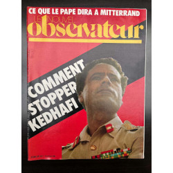 Le Nouvel Observateur N979 - Comment stopper Kedhafi