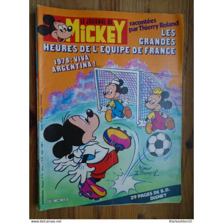 Le Journal de Mickey hebdomadaire N° 1562