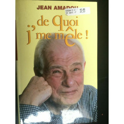 Jean amodou De quoin j'me mele Robert laffont