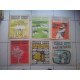 lot 6 n 199 200 201 202 203 204 Cabu Reiser Wolinski 1974