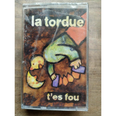 La Tordue T'es fou Cassette Audio K7 NEUVE SOUS BLISTER