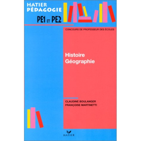 Histoire-géographie concours des professeurs des écoles