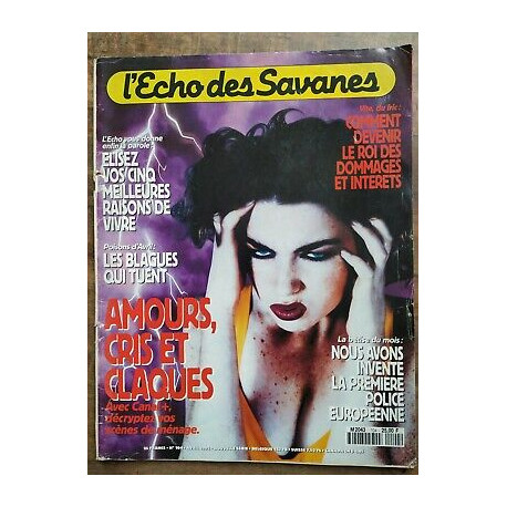 L'echo des Savanes Nº 104 Avril 1992