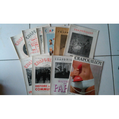 lot 10 revues LE CRAPOUILLOT années 50 60 n 27 28 35 36 45 50 51...