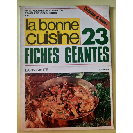 La Bonne Cuisine Nº2 / Février- Mars 1975