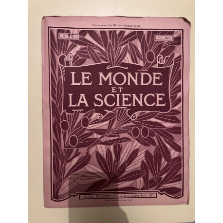 Le Monde et la Science N°50