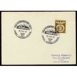 Allemagne n 762 Yv. cachet BAD NIEDERBRONN Mi. 830
