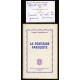 LA FONTAINE FABULISTE par Pierre Bornecque avec carte de visite...