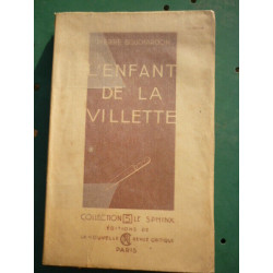 Pierre bouchardonl'enfant de la villetteeditions de la Nouvelle...