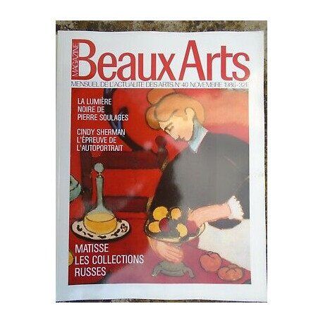 Beaux Arts n 40 Novembre 1986
