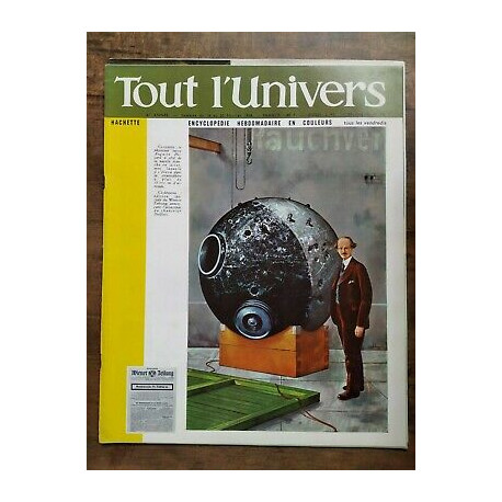 Tout l'Univers Nº 277 hachette 16 au 23 Février 1968