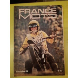 France Moto Revue de La f f m Nº80 Octobre 1974