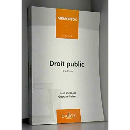 Droit public