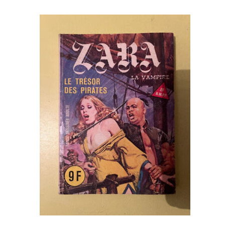 Zara la vampire n96 le trésor des pirates Janvier 1984