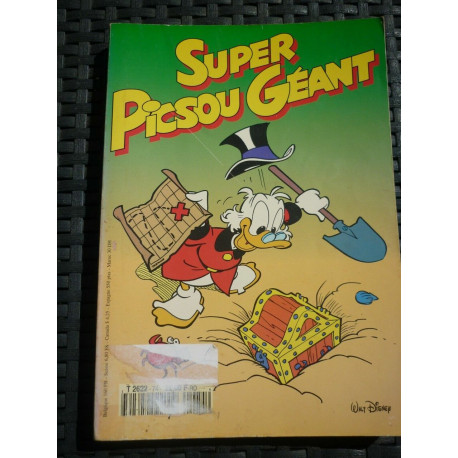 SUPER PICSOU GEANT n74 Disney Hachette presse 10