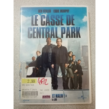 Dvd - Le casse de Central Park (Ben Stiller)