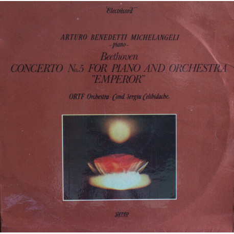 Concerto No.5 For Piano And Orchestra "Emperor"