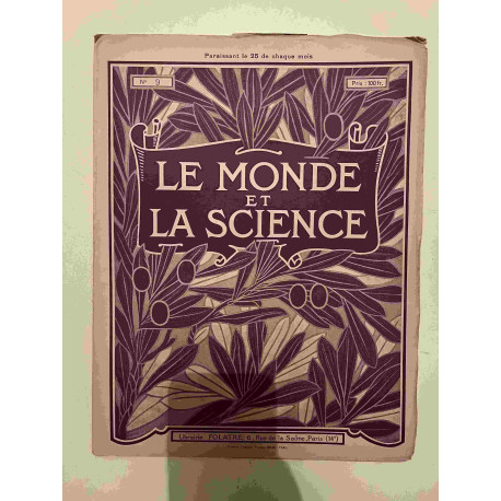 Le Monde et la Science N°9