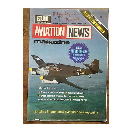 Aviation News Magazine vol 15 Nº 20 20 Feb 5 March 1987