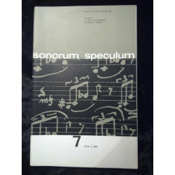 Sonorum speculum n7 June 1 Mirror of Dutch Musical Life