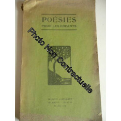 Bulletin Corporatif Du Rhone N° 95 : Poésies Pour Les Enfants