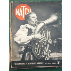 MATCH du 17 août 1939 PAYSANNE POLONAISE A LA FETE FILLE MUSSOLINI