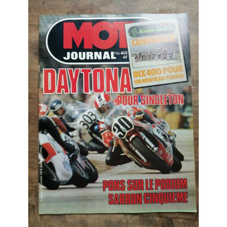Moto Journal Nº 403 15 Mars 1979