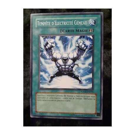 Tempête d'Electricité Gémeau SOVR-FR055 Yu-Gi-Oh
