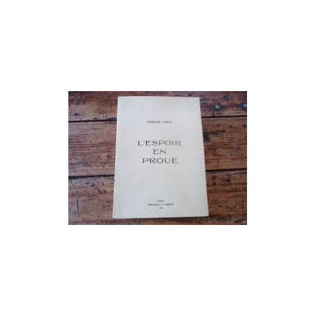 L'ESPOIR EN PROUE