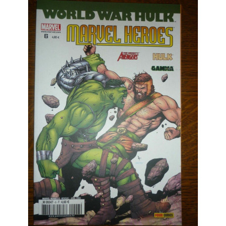 World War Hulk Heroes n6 Panini comics Avril 2008