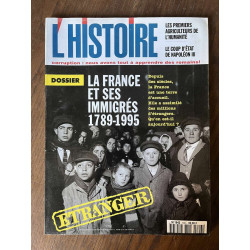 L'Histoire n193 La France et ses immigrés 1789